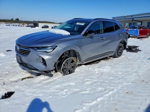 2022 Buick Envision, VIN LRBFZPR43ND066412. Фото 1 з 6 з аукціону Copart. Каталог авто зі США OpenDataCar.