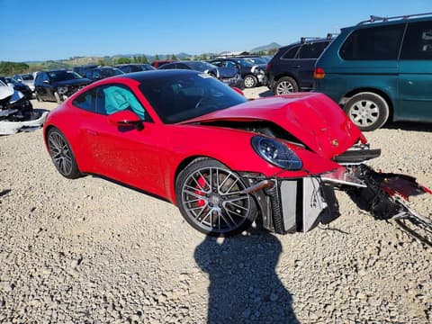 2024 Porsche 911, VIN WP0AB2A92RS279914. Фото 4 з 6 з аукціону Copart. Каталог авто зі США OpenDataCar.