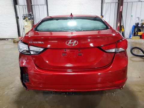 2014 Hyundai Elantra, VIN 5NPDH4AE4EH543230. Фото 6 из 6 с аукциона Copart. Каталог авто из США OpenDataCar.