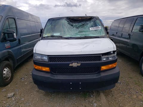 2018 Chevrolet Express G2500, VIN 1GCWGAFG7J1233837. Photo 5 of 6 from Copart auction. OpenDataCar US salvage catalog.
