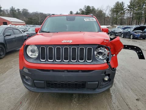 2018 Jeep Renegade, VIN ZACCJBBB4JPH11913. Фото 5 з 6 з аукціону Copart. Каталог авто зі США OpenDataCar.