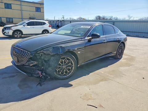 2021 Genesis G80, VIN KMTGB4SC5MU078720. Фото 1 з 6 з аукціону Copart. Каталог авто зі США OpenDataCar.