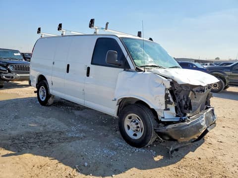 2023 Chevrolet Express 2500, VIN 1GCWGAFP2P1248030. Фото 4 з 6 з аукціону Copart. Каталог авто зі США OpenDataCar.