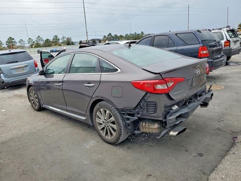 2017 Hyundai Sonata, VIN 5NPE34AFXHH579696. Фото 2 з 6 з аукціону Copart. Каталог авто зі США OpenDataCar.