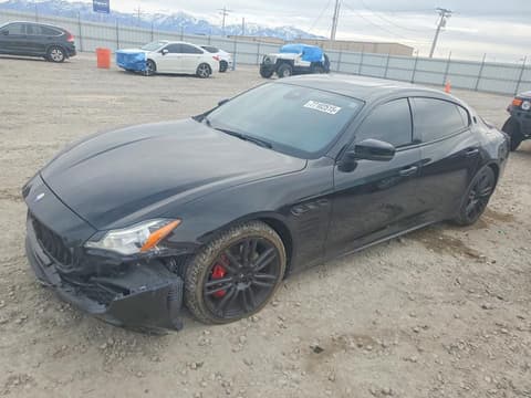 2017 Maserati Quattroporte, VIN ZAM56RPA7H1224018. Фото 1 з 6 з аукціону Copart. Каталог авто зі США OpenDataCar.