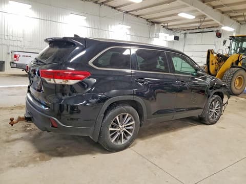 2019 Toyota Highlander, VIN 5TDJZRFH7KS945135. Фото 3 з 6 з аукціону Copart. Каталог авто зі США OpenDataCar.