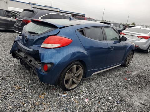 2015 Hyundai Veloster, VIN KMHTC6AE9FU244258. Фото 3 з 6 з аукціону Copart. Каталог авто зі США OpenDataCar.