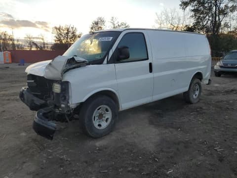 2013 Chevrolet Express 2500, VIN 1GCWGFCA6D1160199. Фото 1 з 6 з аукціону Copart. Каталог авто зі США OpenDataCar.