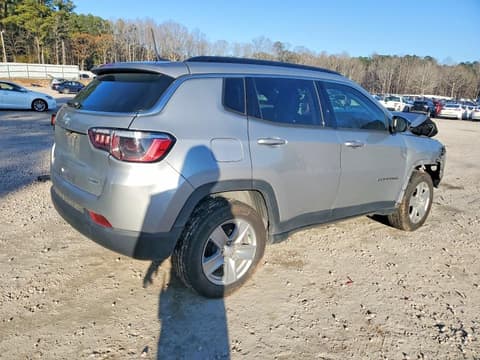 2022 Jeep Compass, VIN 3C4NJDBB3NT207372. Фото 3 з 6 з аукціону Copart. Каталог авто зі США OpenDataCar.