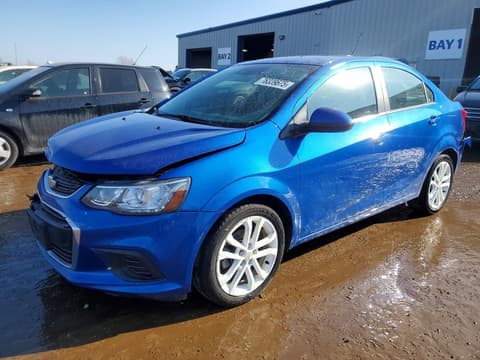 2020 Chevrolet Sonic, VIN 1G1JD5SB9L4121264. Фото 1 з 6 з аукціону Copart. Каталог авто зі США OpenDataCar.