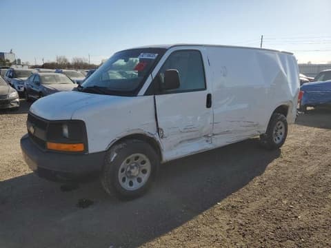 2014 Chevrolet Express G1500, VIN 1GCSGAFXXE1176781. Фото 1 з 6 з аукціону Copart. Каталог авто зі США OpenDataCar.