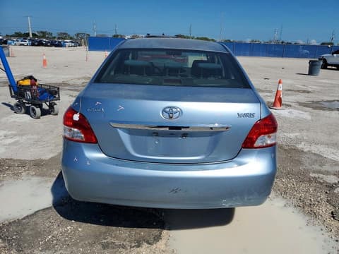 2010 Toyota Yaris, VIN JTDBT4K38A1372602. Фото 6 з 6 з аукціону Copart. Каталог авто зі США OpenDataCar.