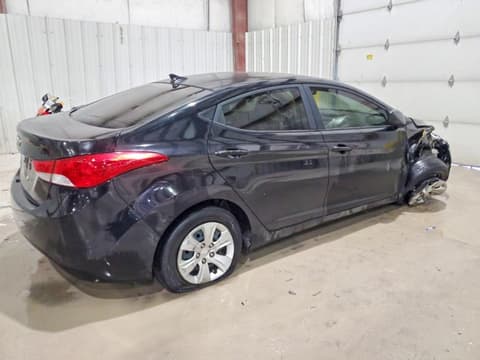 2012 Hyundai Elantra, VIN 5NPDH4AEXCH145100. Фото 3 из 6 с аукциона Copart. Каталог авто из США OpenDataCar.