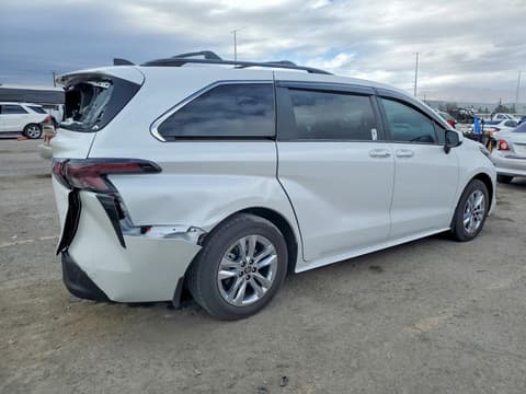 2025 Toyota Sienna, VIN 5TDJRKEC8SS281912. Фото 3 з 6 з аукціону Copart. Каталог авто зі США OpenDataCar.