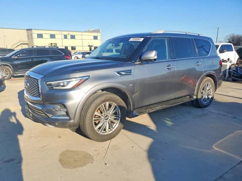 2018 Infiniti QX80, VIN JN8AZ2NFXJ9661684. Фото 1 з 6 з аукціону Copart. Каталог авто зі США OpenDataCar.