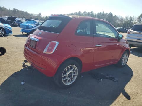2012 Fiat 500, VIN 3C3CFFDR1CT335836. Фото 3 из 6 с аукциона Copart. Каталог авто из США OpenDataCar.