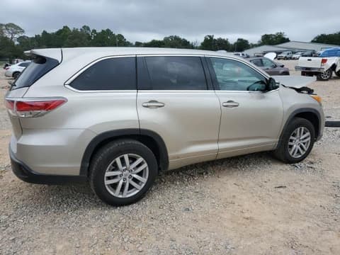 2014 Toyota Highlander, VIN 5TDZARFH9ES008866. Фото 3 з 6 з аукціону Copart. Каталог авто зі США OpenDataCar.