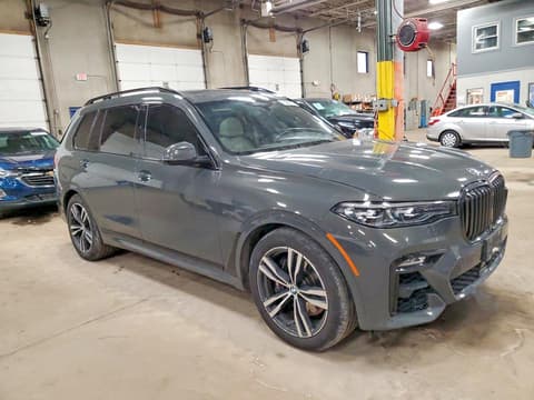 2022 Bmw X7, VIN 5UXCW2C01N9M47585. Фото 4 из 6 с аукциона Copart. Каталог авто из США OpenDataCar.