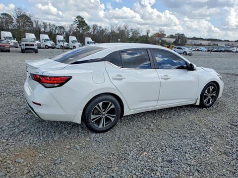 2020 Nissan Sentra, VIN 3N1AB8CV7LY275141. Фото 3 з 6 з аукціону Copart. Каталог авто зі США OpenDataCar.