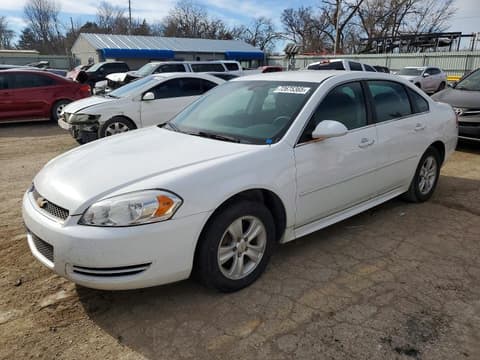 2016 Chevrolet Impala Limited, VIN 2G1WA5E36G1154226. Фото 1 з 6 з аукціону Copart. Каталог авто зі США OpenDataCar.