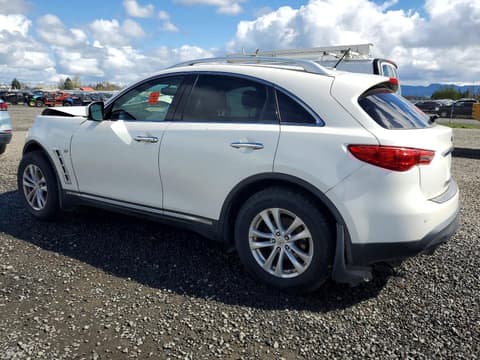 2015 Infiniti QX70, VIN JN8CS1MW6FM482264. Photo 2 of 6 from Copart auction. OpenDataCar US salvage catalog.