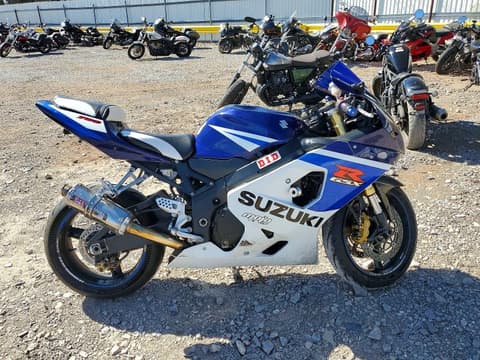 2005 Suzuki GSX-R750 K, VIN JS1GR7JA252108677. Photo 1 of 6 from Copart auction. OpenDataCar US salvage catalog.