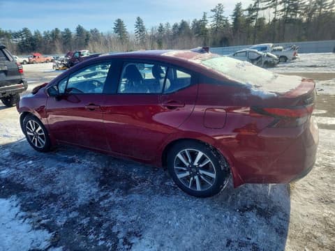 2025 Nissan Versa, VIN 3N1CN8EV3SL860582. Фото 2 з 6 з аукціону Copart. Каталог авто зі США OpenDataCar.