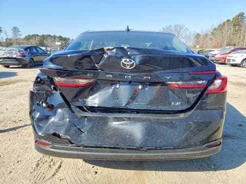 2025 Toyota Camry, VIN 4T1DAACK6SU025283. Фото 6 з 6 з аукціону Copart. Каталог авто зі США OpenDataCar.