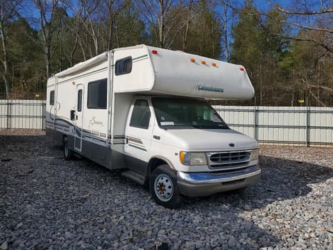 2001 Ford E-450, VIN 1FDXE45S81HB24081. Фото 1 з 6 з аукціону Copart. Каталог авто зі США OpenDataCar.