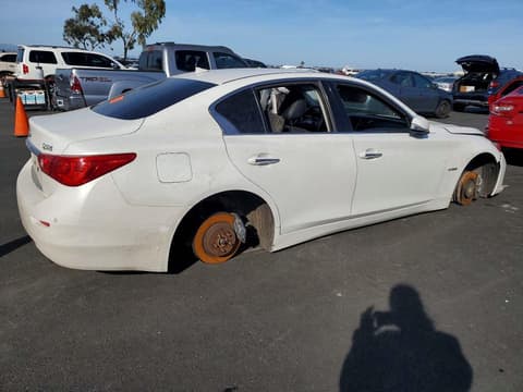 2014 Infiniti Q50, VIN JN1AV7APXEM691549. Фото 3 з 6 з аукціону Copart. Каталог авто зі США OpenDataCar.