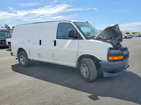 2018 Chevrolet Express 2500, VIN 1GCWGAFP3J1344319. Фото 4 з 6 з аукціону Copart. Каталог авто зі США OpenDataCar.