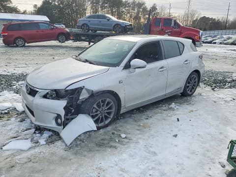 2012 Lexus CT 200, VIN JTHKD5BH1C2092224. Фото 1 з 6 з аукціону Copart. Каталог авто зі США OpenDataCar.