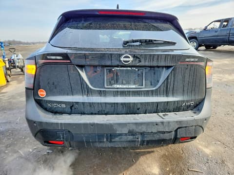 2025 Nissan Kicks, VIN 3N8AP6CB8SL407624. Фото 6 з 6 з аукціону Copart. Каталог авто зі США OpenDataCar.