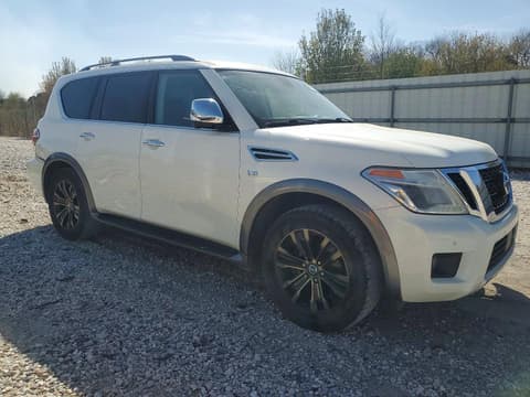 2017 Nissan Armada, VIN JN8AY2NC4H9501724. Фото 4 из 6 с аукциона Copart. Каталог авто из США OpenDataCar.