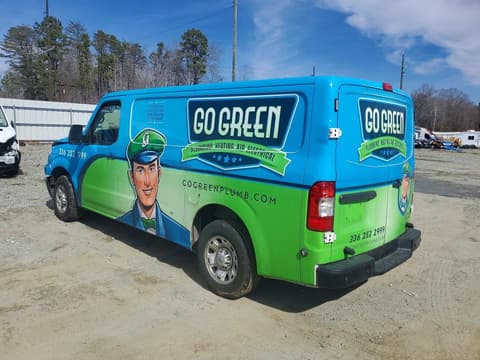 2020 Nissan NV 2500, VIN 1N6BF0KY8LN800494. Фото 2 з 6 з аукціону Copart. Каталог авто зі США OpenDataCar.