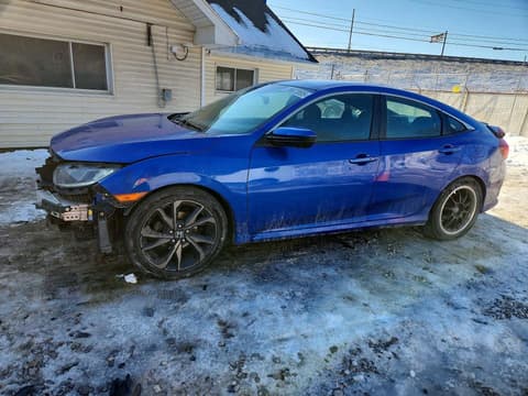 2020 Honda Civic, VIN 19XFC2F80LE014924. Фото 1 из 6 с аукциона Copart. Каталог авто из США OpenDataCar.