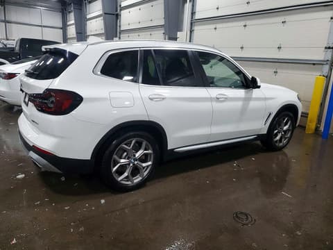 2022 Bmw X3, VIN 5UX53DP08N9L49757. Фото 3 з 6 з аукціону Copart. Каталог авто зі США OpenDataCar.