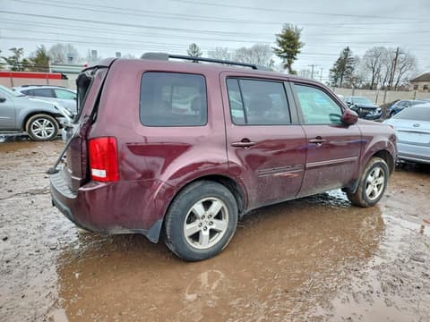 2010 Honda Pilot, VIN 5FNYF4H6XAB034063. Photo 3 of 6 from Copart auction. OpenDataCar US salvage catalog.