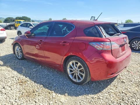 2011 Lexus CT 200h, VIN JTHKD5BH4B2039323. Zdjęcie 2 z 6 z aukcji Copart. Katalog aut z USA OpenDataCar.