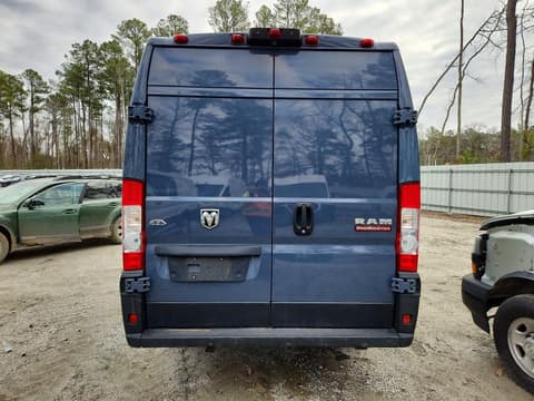 2022 Ram ProMaster 3500, VIN 3C6MRVJG3NE125841. Фото 6 з 6 з аукціону Copart. Каталог авто зі США OpenDataCar.