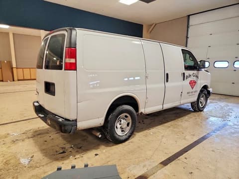 2012 Chevrolet Express 2500, VIN 1GCWGFFAXC1103398. Фото 3 з 6 з аукціону Copart. Каталог авто зі США OpenDataCar.