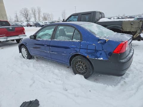 2004 Honda Civic, VIN 1HGES16574L022544. Photo 2 of 6 from Copart auction. OpenDataCar US salvage catalog.