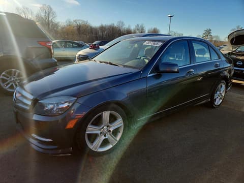 2011 Mercedes-benz C-Class, VIN WDDGF8BB4BR142933. Фото 1 з 6 з аукціону Copart. Каталог авто зі США OpenDataCar.