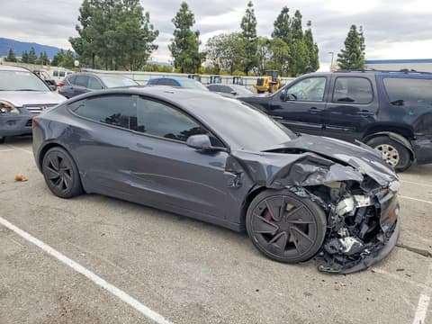 2025 Tesla Model 3, VIN 5YJ3E1ET1SF987588. Фото 4 з 6 з аукціону Copart. Каталог авто зі США OpenDataCar.