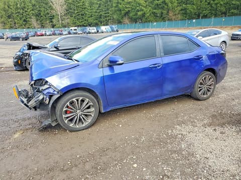 2016 Toyota Corolla, VIN 2T1BURHE1GC607655. Фото 1 з 6 з аукціону Copart. Каталог авто зі США OpenDataCar.