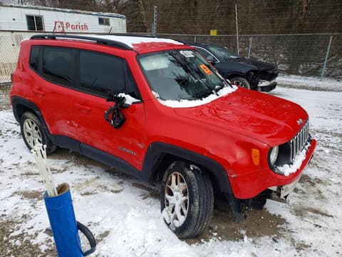 2017 Jeep Renegade, VIN ZACCJBBB9HPG32148. Фото 4 з 6 з аукціону Copart. Каталог авто зі США OpenDataCar.