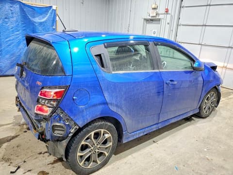 2019 Chevrolet Sonic, VIN 1G1JD6SB7K4139850. Фото 3 из 6 с аукциона Copart. Каталог авто из США OpenDataCar.