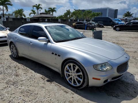 2008 Maserati Quattroporte, VIN ZAMFE39A480033468. Zdjęcie 4 z 6 z aukcji Copart. Katalog aut z USA OpenDataCar.