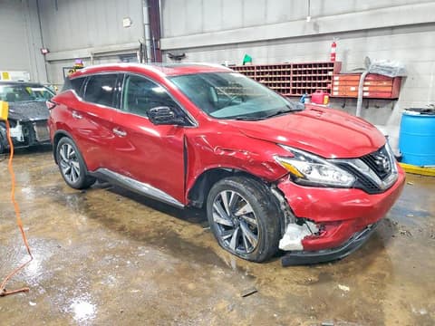 2017 Nissan Murano, VIN 5N1AZ2MH6HN108848. Фото 4 з 6 з аукціону Copart. Каталог авто зі США OpenDataCar.