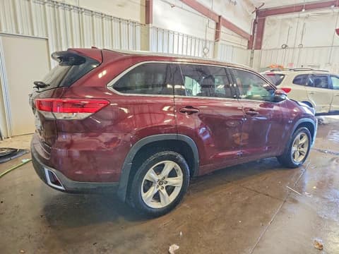 2019 Toyota Highlander, VIN 5TDDZRFHXKS970687. Фото 3 з 6 з аукціону Copart. Каталог авто зі США OpenDataCar.